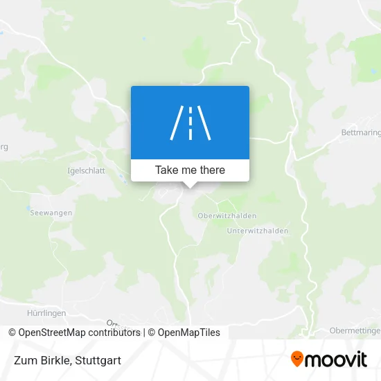 Карта Zum Birkle
