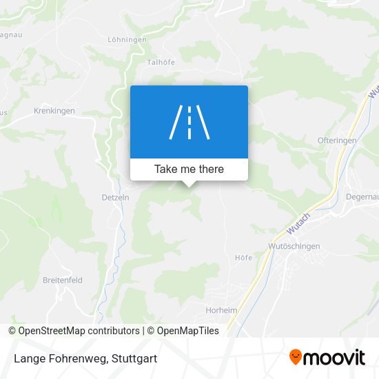 Lange Fohrenweg map