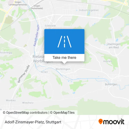 Карта Adolf-Zinsmayer-Platz