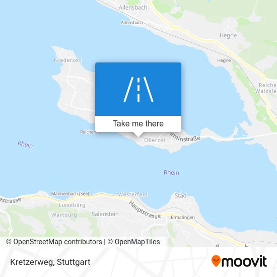 Карта Kretzerweg