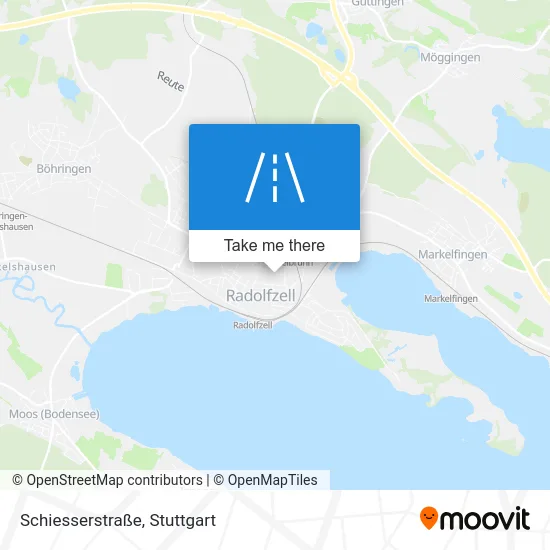 Карта Schiesserstraße