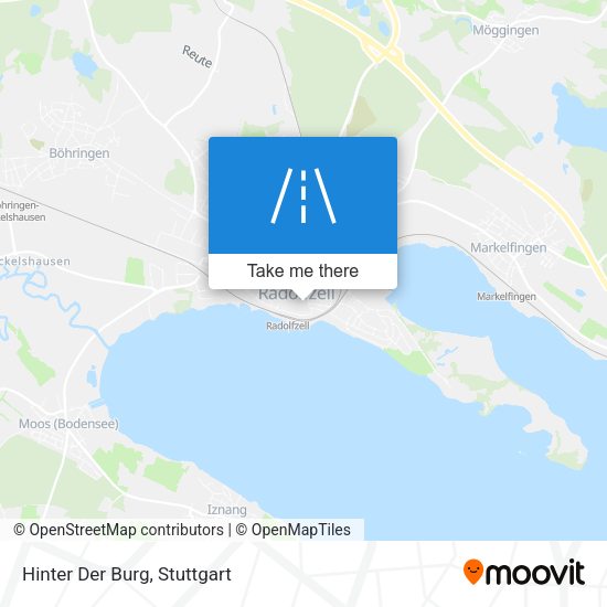 Карта Hinter Der Burg
