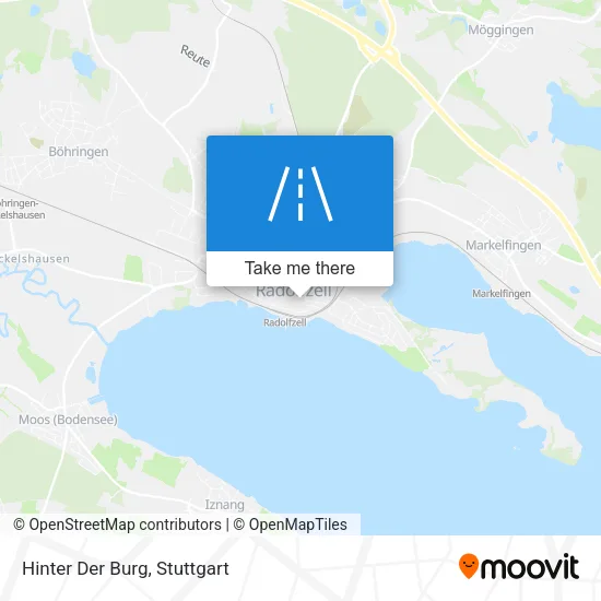 Карта Hinter Der Burg
