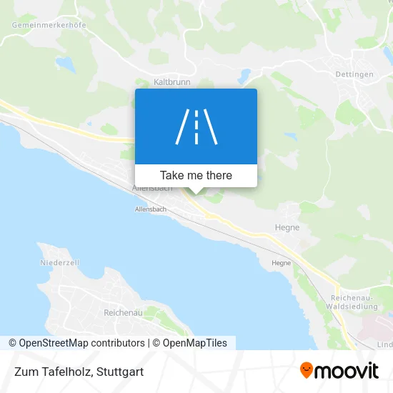 Карта Zum Tafelholz