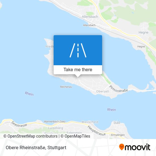 Obere Rheinstraße map