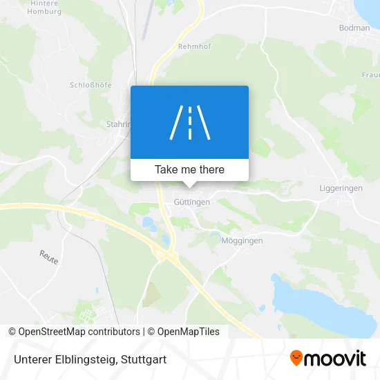 Карта Unterer Elblingsteig