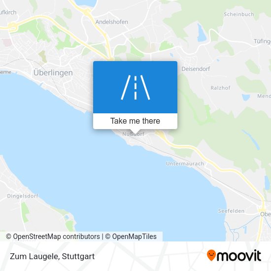 Карта Zum Laugele