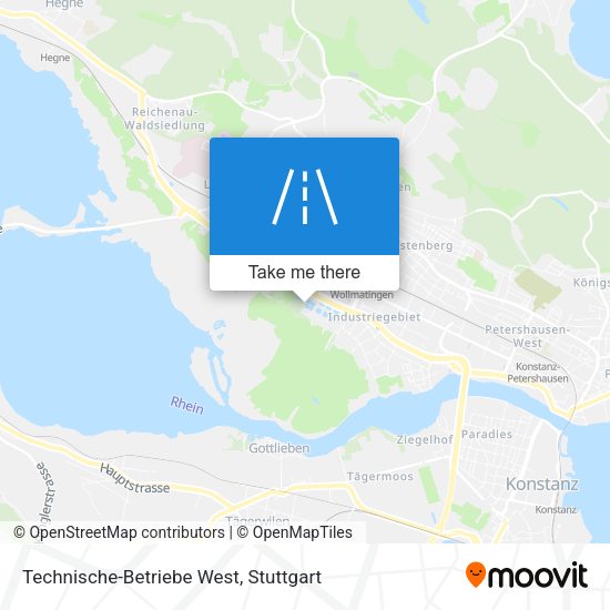 Technische-Betriebe West map