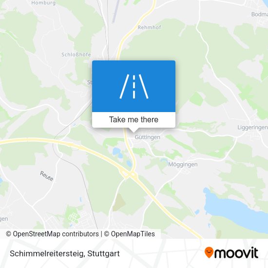 Schimmelreitersteig map