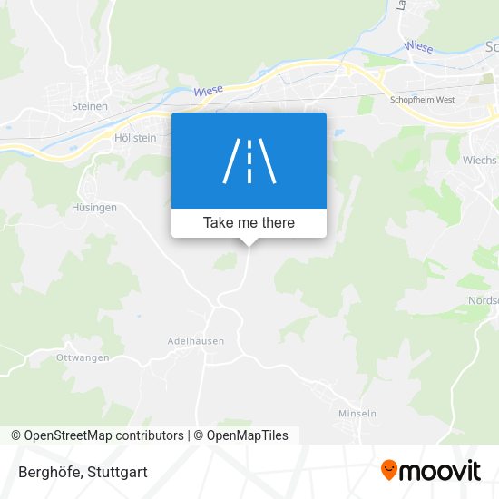 Карта Berghöfe