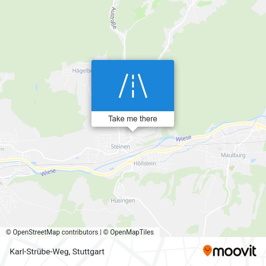 Karl-Strübe-Weg map