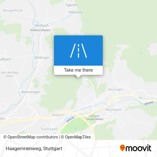 Карта Haagemrainweg