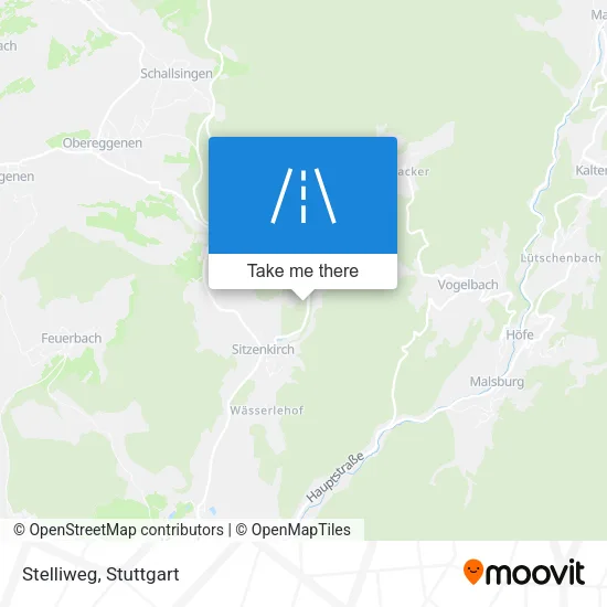 Карта Stelliweg