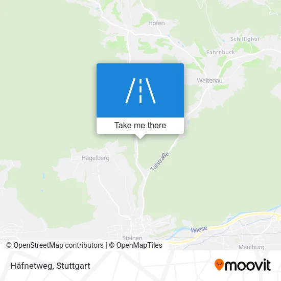 Карта Häfnetweg