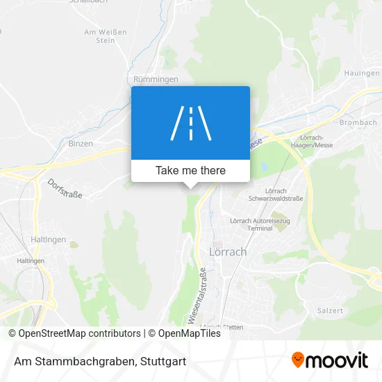 Карта Am Stammbachgraben