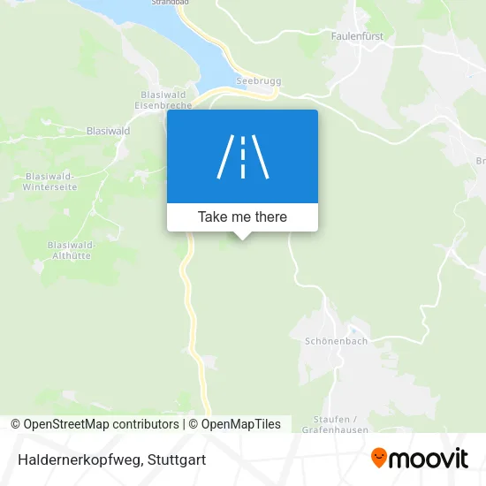 Карта Haldernerkopfweg