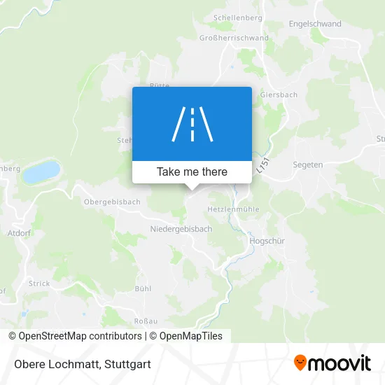 Карта Obere Lochmatt