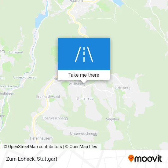 Карта Zum Loheck