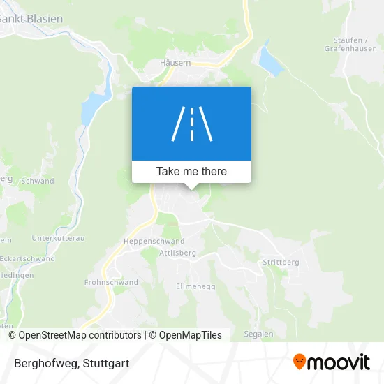 Карта Berghofweg
