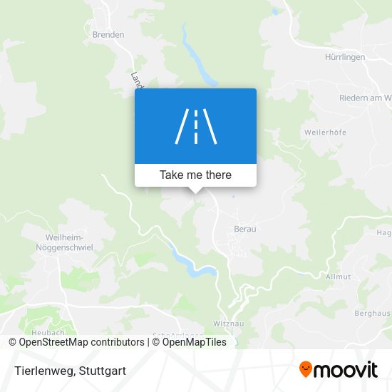 Карта Tierlenweg
