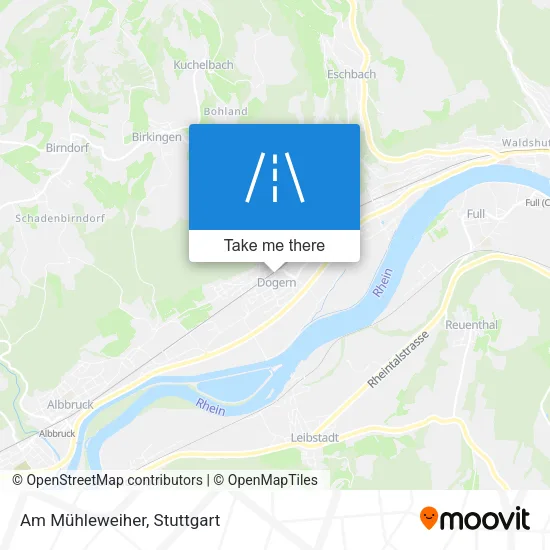 Карта Am Mühleweiher