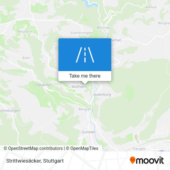 Strittwiesäcker map