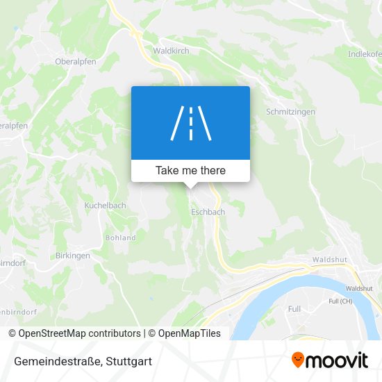 Gemeindestraße map