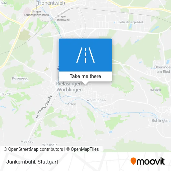 Карта Junkernbühl