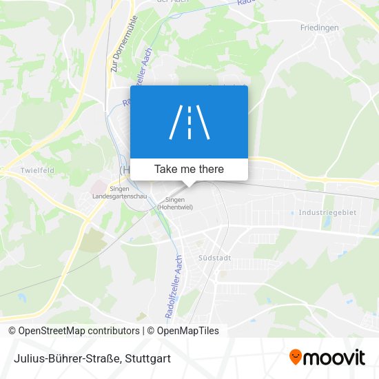 Julius-Bührer-Straße map