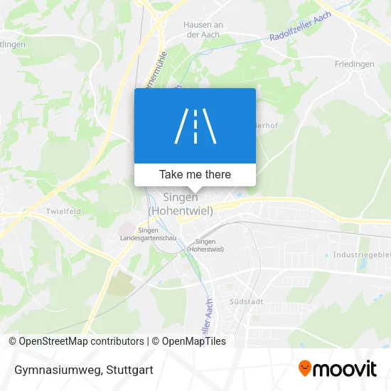 Карта Gymnasiumweg