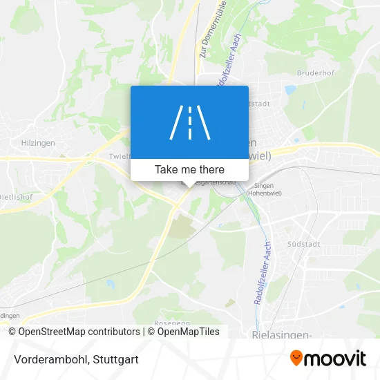 Карта Vorderambohl