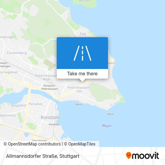 Allmannsdorfer Straße map