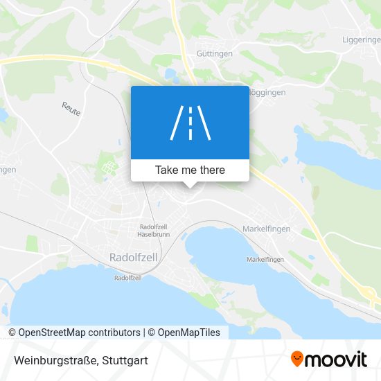 Weinburgstraße map