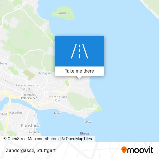 Карта Zandergasse