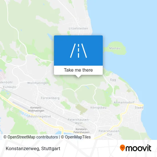 Карта Konstanzerweg