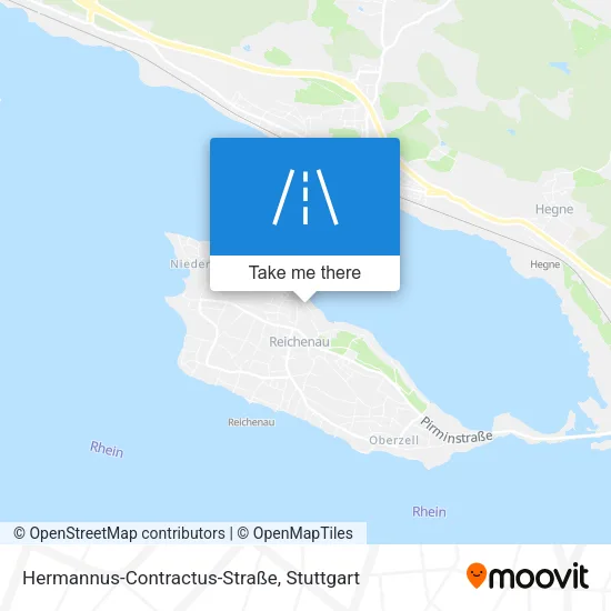 Карта Hermannus-Contractus-Straße