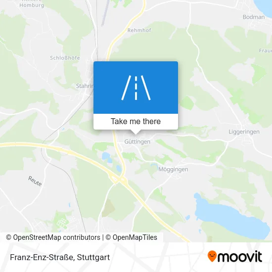 Карта Franz-Enz-Straße