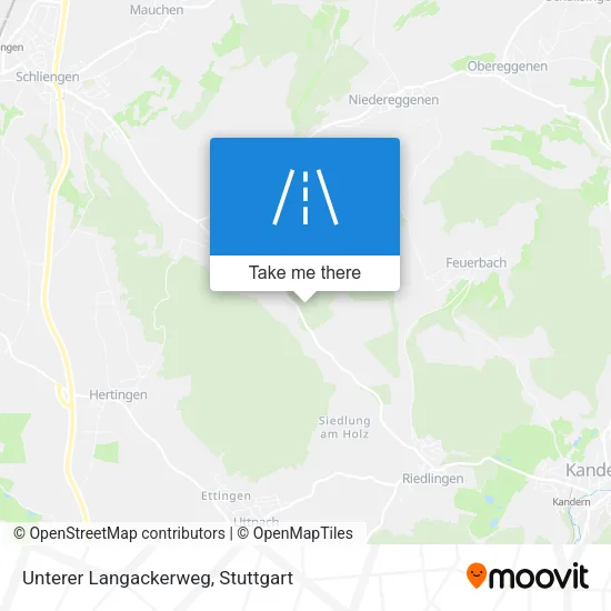 Карта Unterer Langackerweg