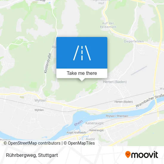 Карта Rührbergweg