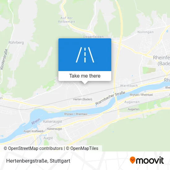 Карта Hertenbergstraße