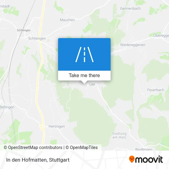 Карта In den Hofmatten