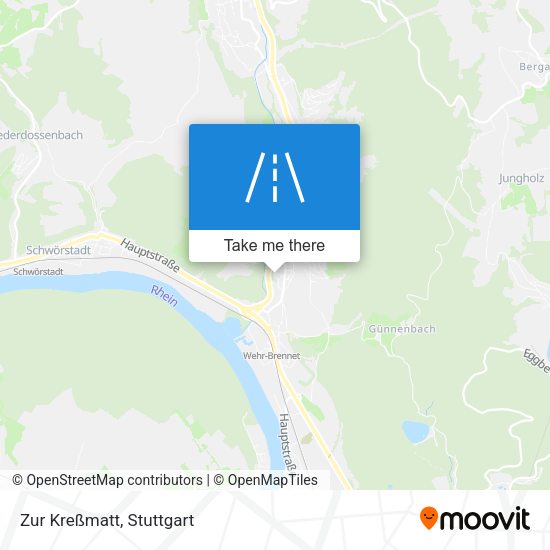 Карта Zur Kreßmatt