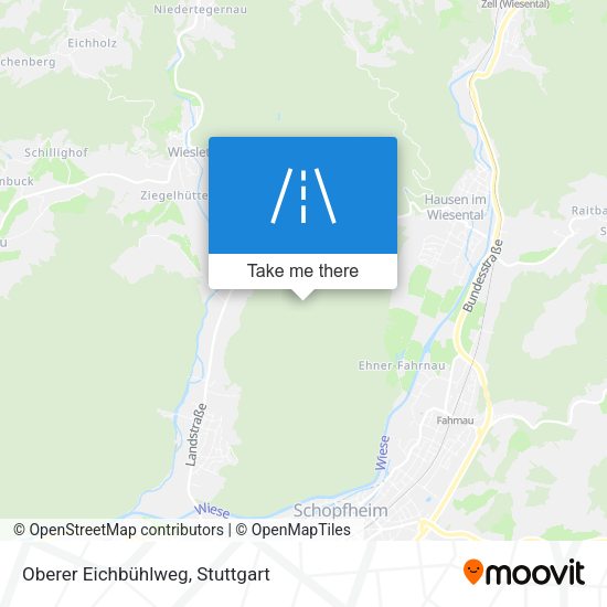 Oberer Eichbühlweg map