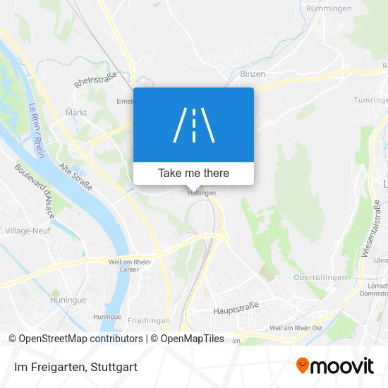 Карта Im Freigarten