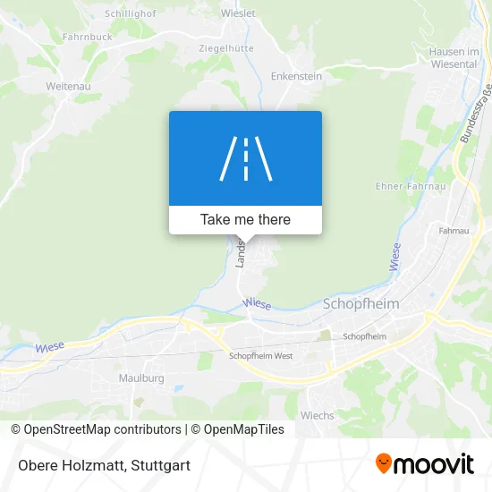 Карта Obere Holzmatt