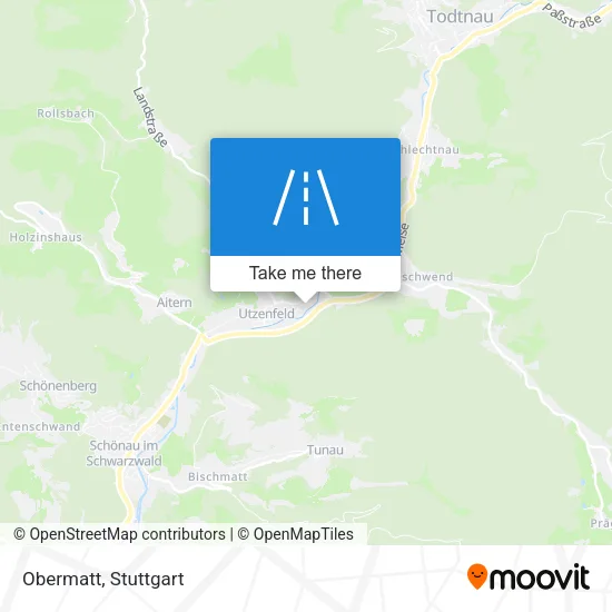 Карта Obermatt