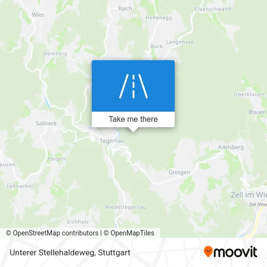 Карта Unterer Stellehaldeweg