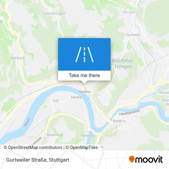 Gurtweiler Straße map
