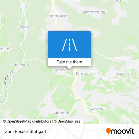 Карта Zum Rössle