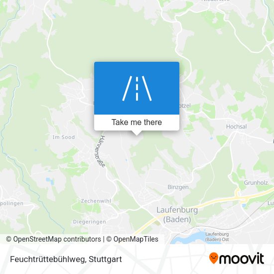 Feuchtrüttebühlweg map